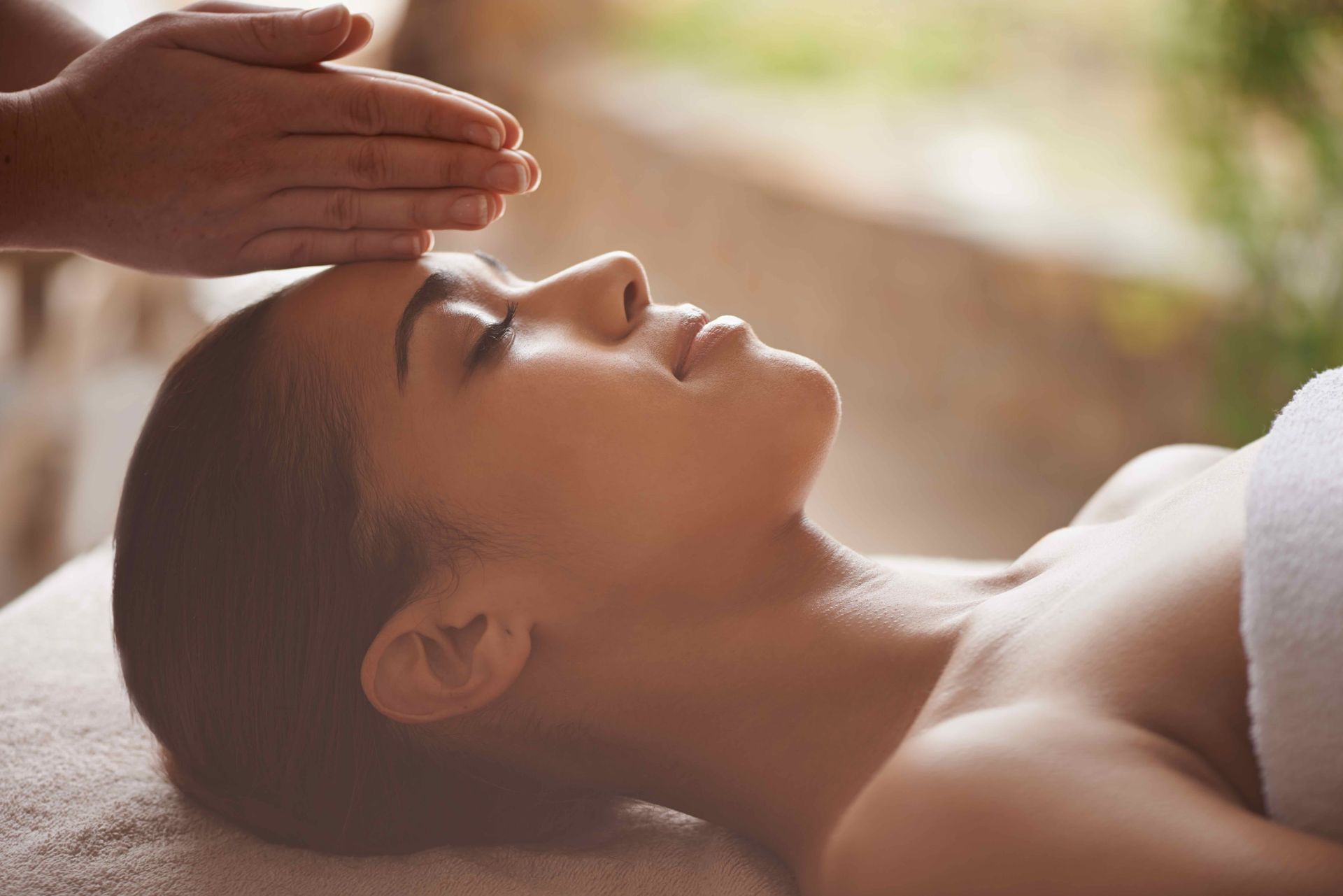 Entspannende Massage bei QUAN – Massage & Wellness